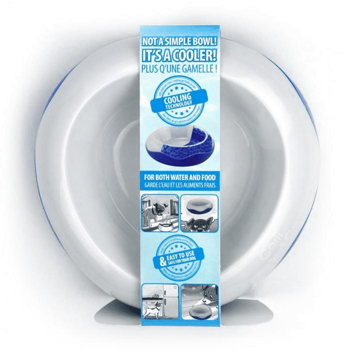 All For Pets - Dog Pet Cooling Bowl - Large - 500ml