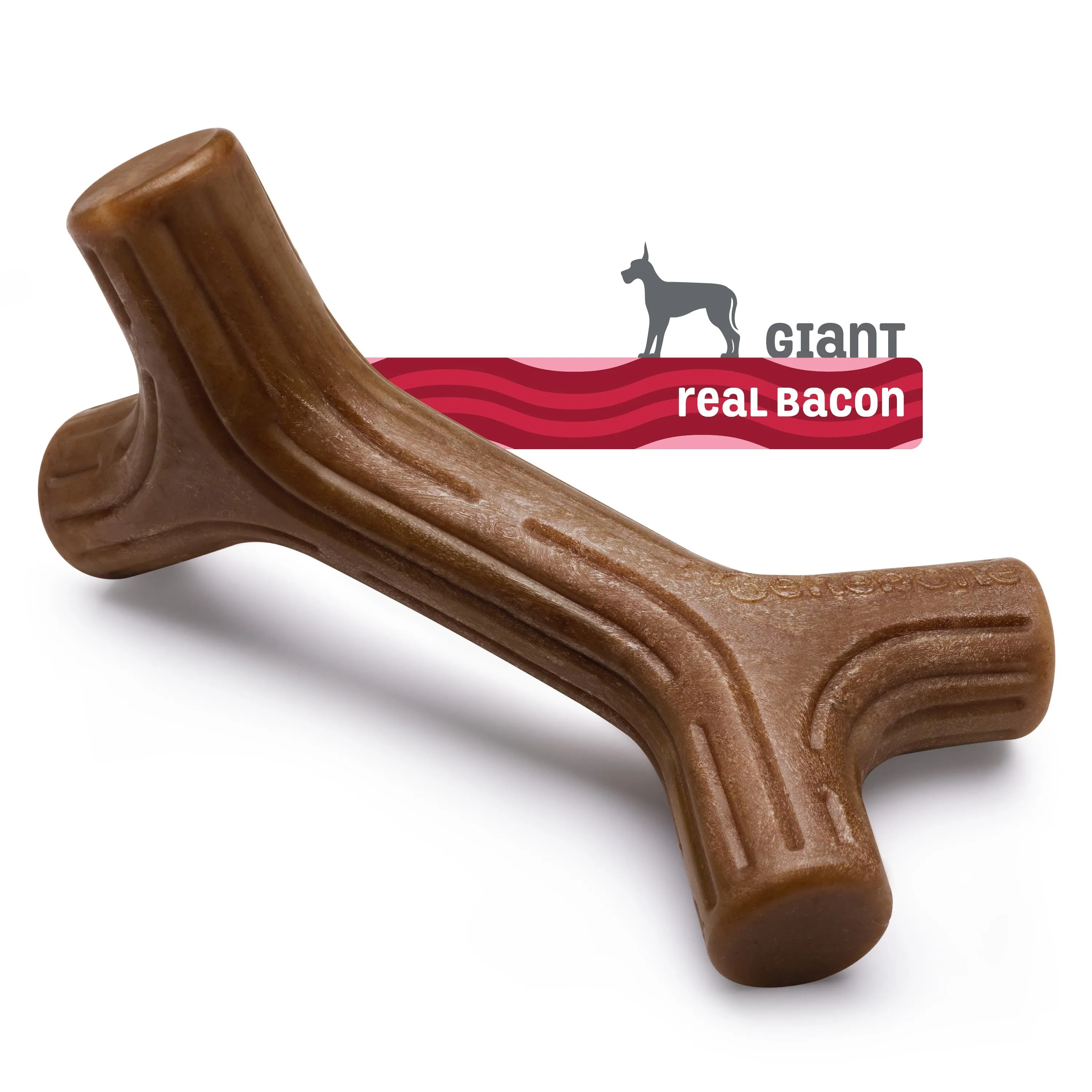 Benebone Bacon Stick Dog Toy