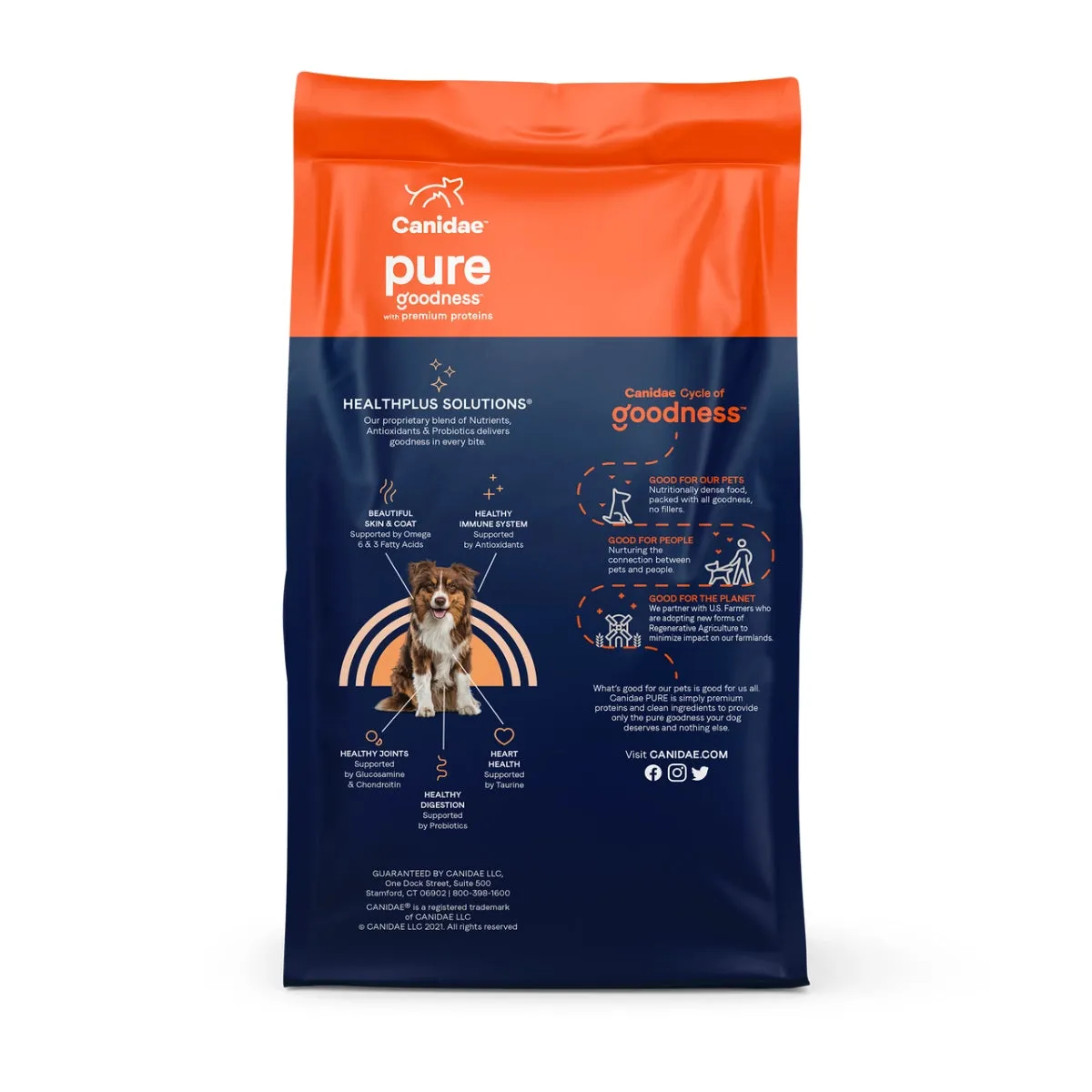 Canidae PURE Grain Free Dry Dog Food - Salmon & Sweet Potato