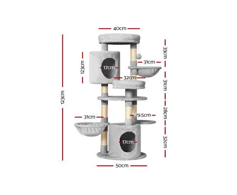 Cara Cat Tree Tower - 123cm