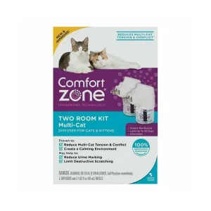 Comfort Zone 2 Room Kit Multi-Cat 2Pk