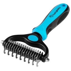 Dematting & Deshedding Brush For Cats & Dogs