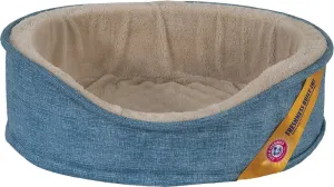 Dogzilla 80379 Pet Lounger, 22 in L, 18 in W, Rip-Stop Fabric, Black/Red :EA: QUANTITY: 1