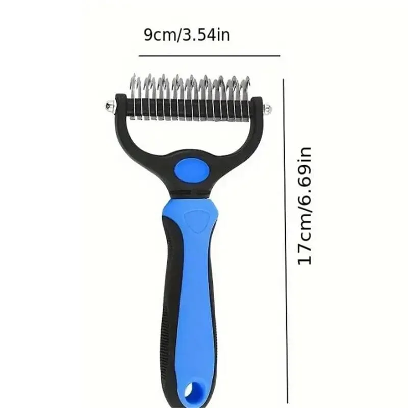 Double Sided Pet Grooming Hair Removal Tool