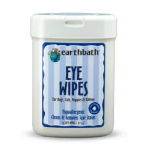EarthBath Eye Wipes Hypoallergenic Fragrance Free