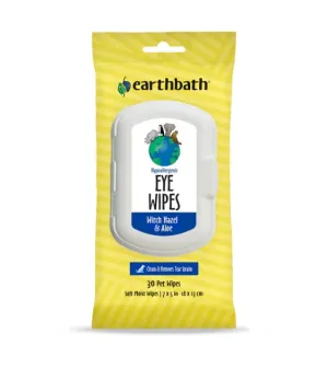 Earthbath Hypoallergenic Eye Wipes for Dogs and Cats