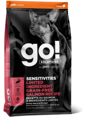 Go! Sensitivities Limited Ingredient Grain Free Salmon Recipe for Dogs