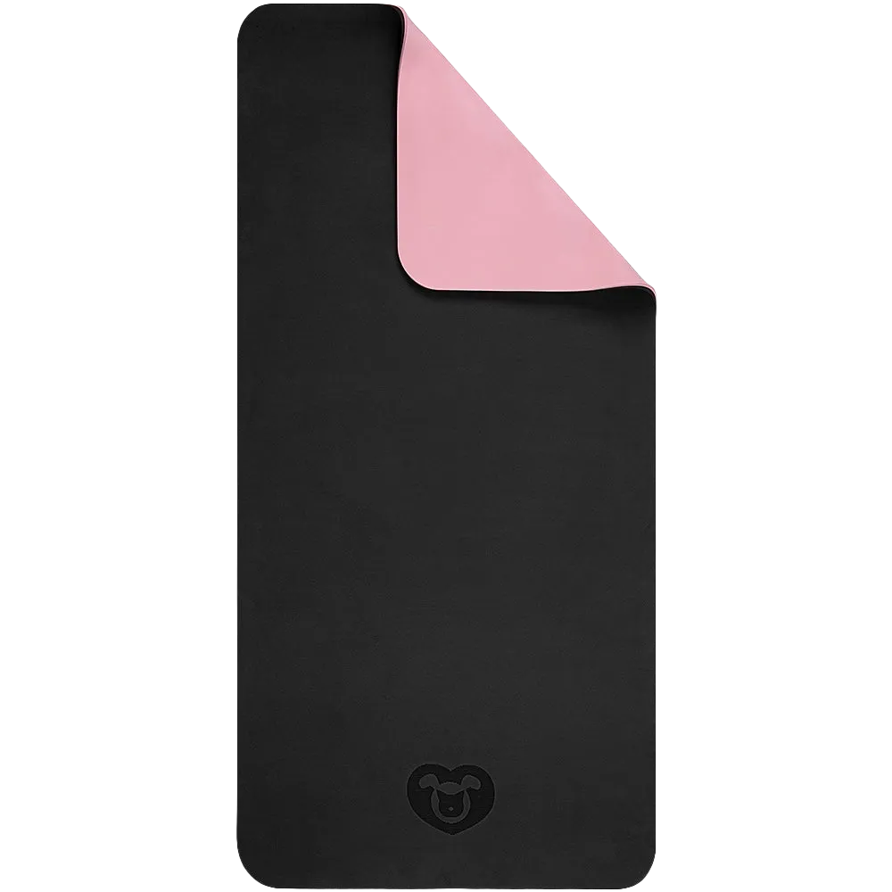 Grooming Table Mat 24"x36" Miami Black/Pink by PetStore.Direct