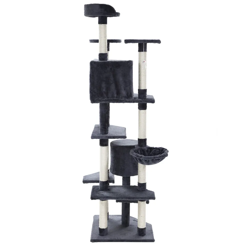 i.Pet Cat Tree Scratching Post - Furniture Wood [203cm]
