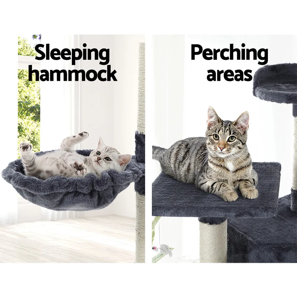 i.Pet Cat Tree Scratching Post - Furniture Wood [203cm]