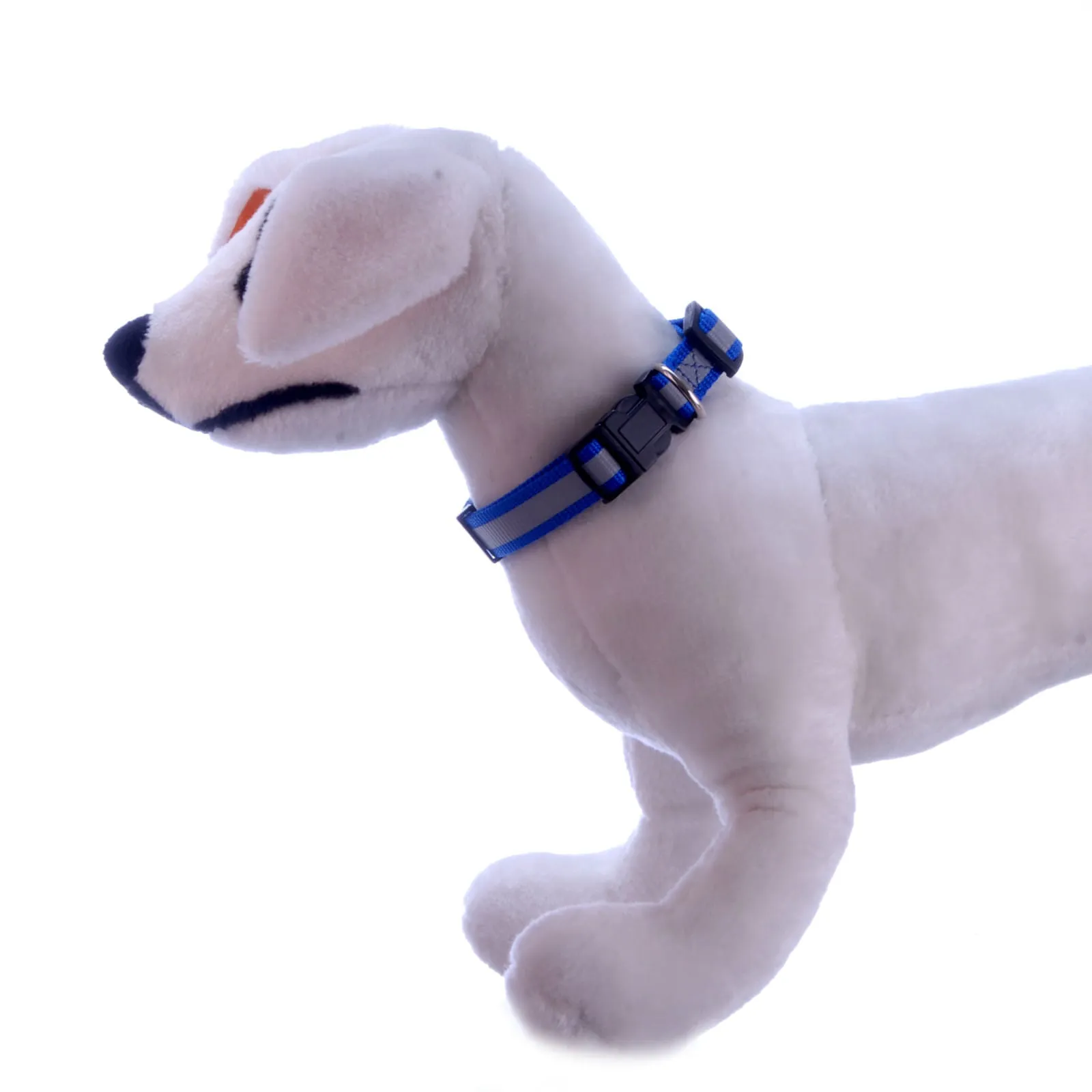 Jeffers Reflective 3/4"W Adjustable Dog Collars, 14"-22"L