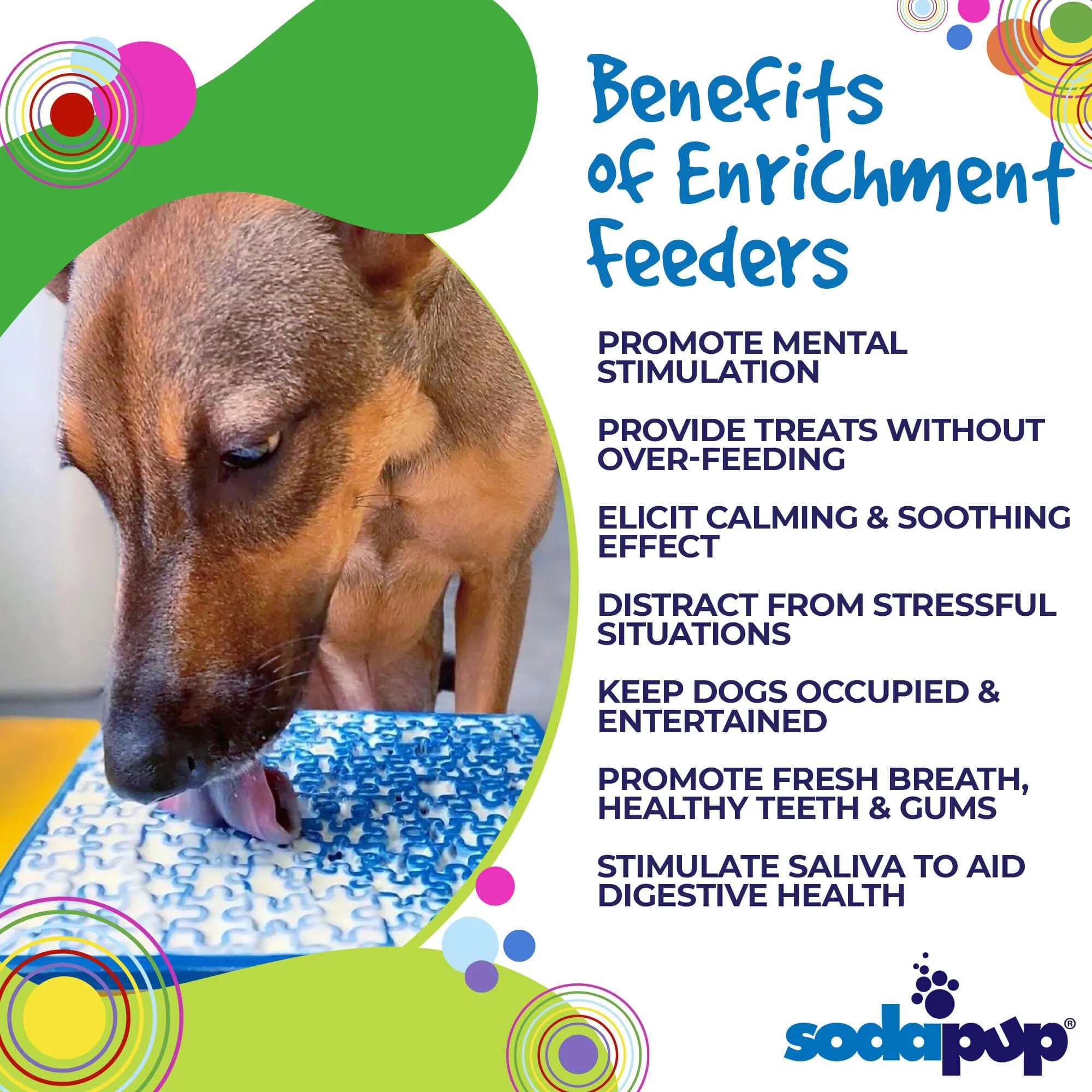 Jigsaw Design eMat Enrichment Lick Mat