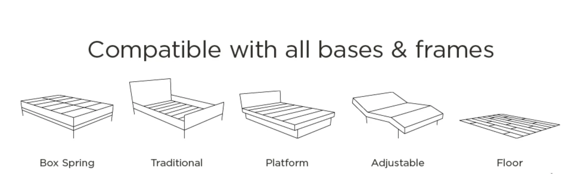 King 12 inch plush memory foam mattress