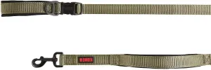 KONG Comfort Ultra Durable Traffic Padded Handle Hands Free Quick Control Leash 6' (Green)