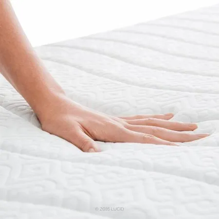 Lucid 14" Plush Memory Foam Mattress, Four-Layer, Multiple Sizes
