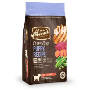 Merrick Grain-Free Chicken   Sweet Potato Puppy Recipe Dry Dog Food