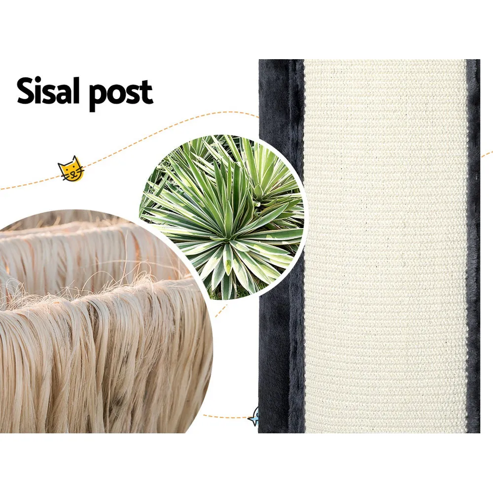 Multi-Level Wooden Cat Tree with Sisal Posts - i.Pet