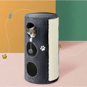 Multi-Level Wooden Cat Tree with Sisal Posts - i.Pet