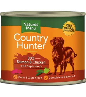 Natures Menu - Country Hunter Salmon & Chicken with Superfoods - 600g