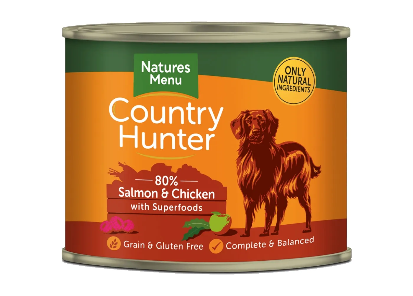 Natures Menu - Country Hunter Salmon & Chicken with Superfoods - 600g