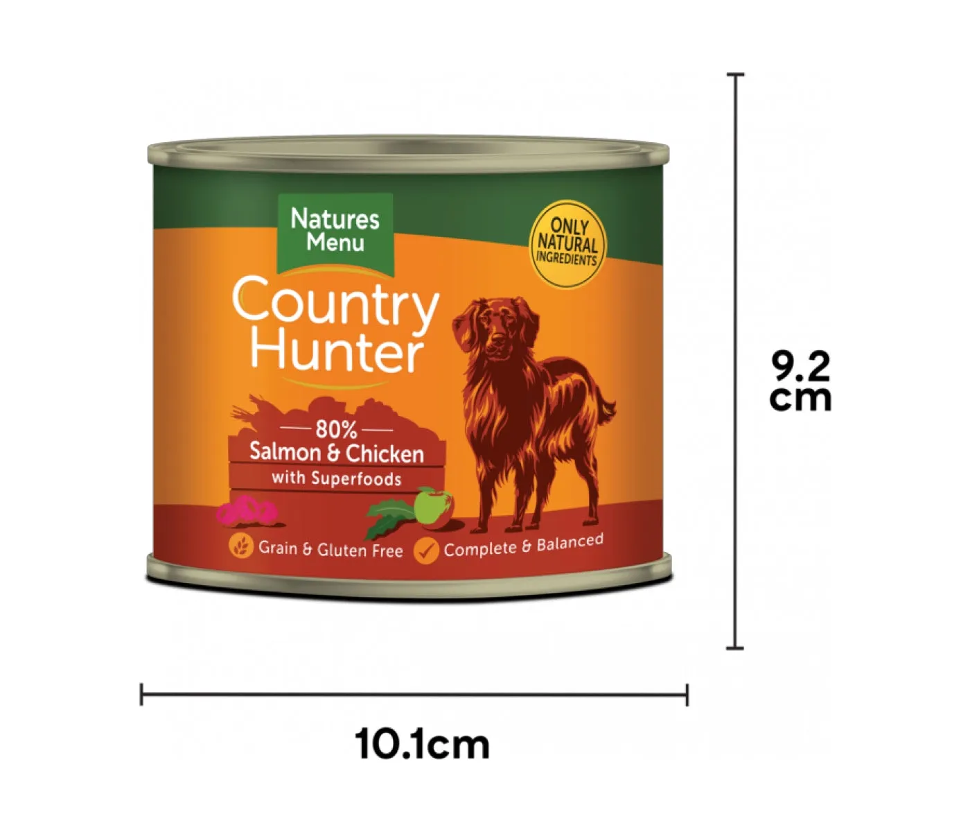 Natures Menu - Country Hunter Salmon & Chicken with Superfoods - 600g