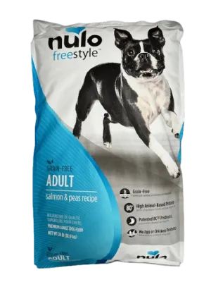 Nulo Adult Dog Food, Grain Free Salmon, 24 lb