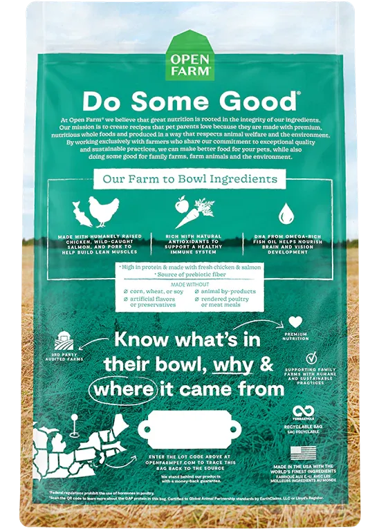 Open Farm Puppy Grain-Free, Dry Dog Food
