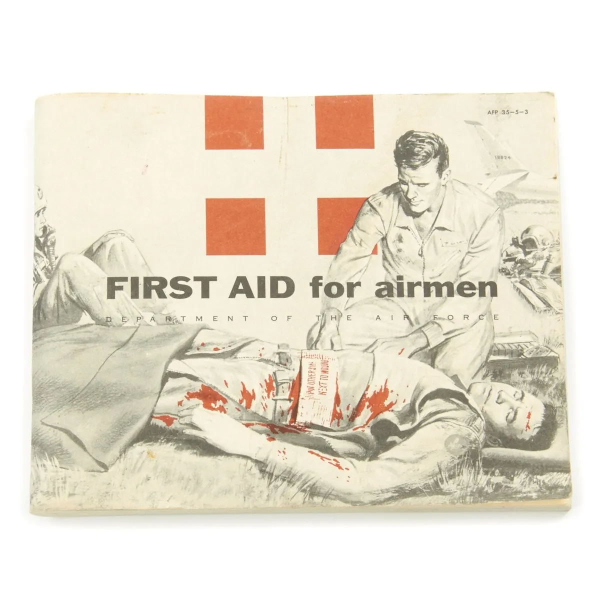 Original U.S. Korean and Vietnam War Air Force Medical Kit - Complete Unissued