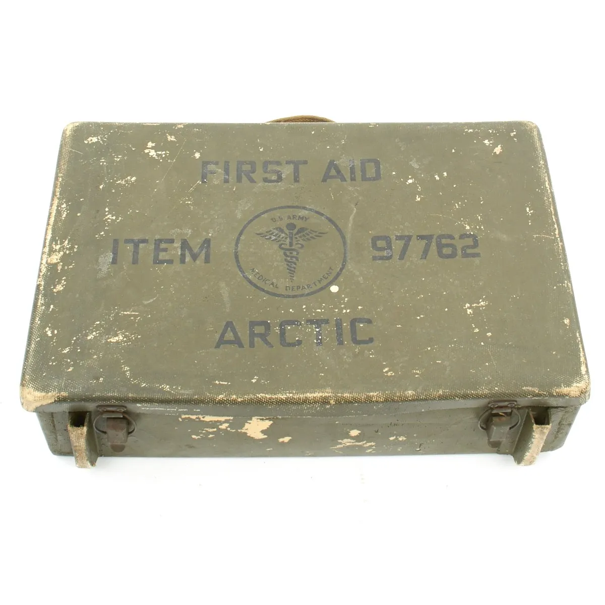 Original U.S. WWII Medical Arcitc First Aid Kit Case