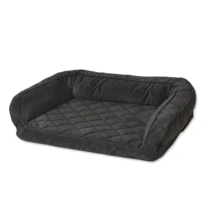 Orvis Memory Foam Bolster Dog Bed Size Medium - Slate