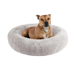 Oval Donut Pet Bed - Large (Grey)