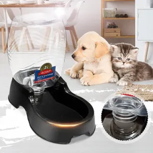 Pet Cat Dog Automatic Water Drinker Dispenser Rabbit Food Drink Dish Pet Bowl Auto Feeder Waterer