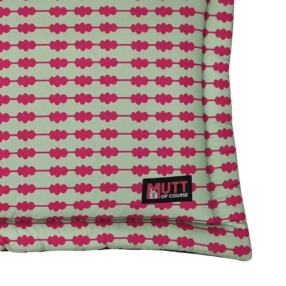 Pink Wave Abstract Mat