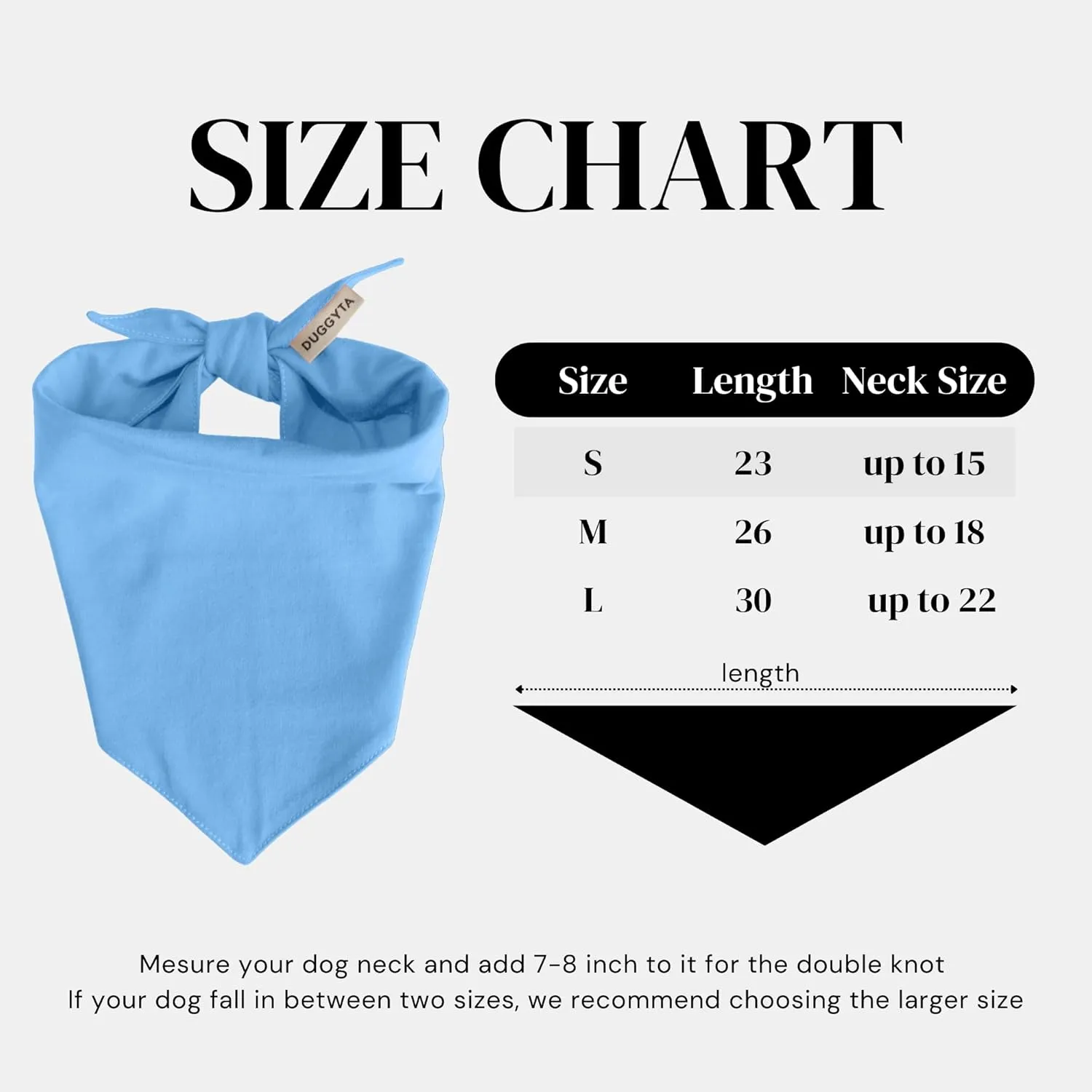 Premium Solid Blue Dog Bandana, Luxury Soft Cotton Adjustable Triangle Scarf for Small Dogs, Comfortable, Stylish, and Customizable for All Seasons, Dog Accessories