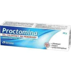 Proctomina cooling gel hemorrhoids 30g, preparation h cooling gel