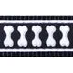 Red Dingo Reflective Black Dog Collar