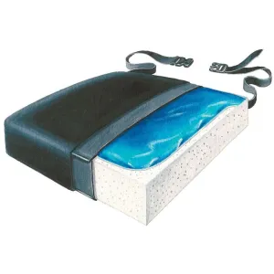 Skil-Care Bariatric Gel-Foam 20" Cushion w/LSI Cover,18x3"