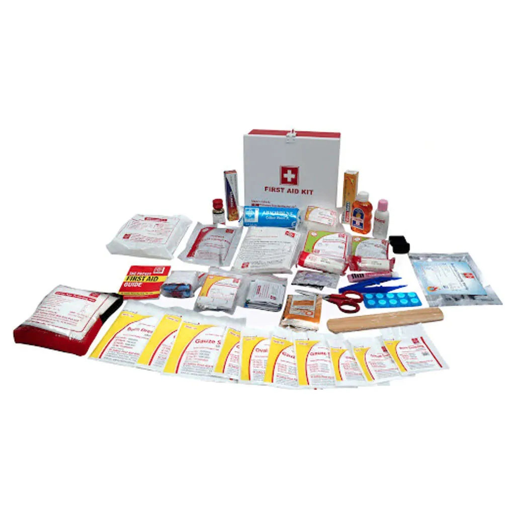 St.John's Industrial First Aid Kit Mini Metal Cabinet Wall Mounted SJF M5
