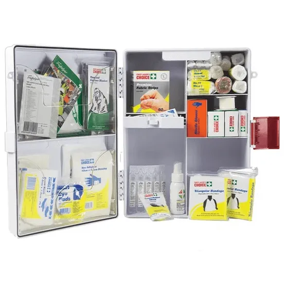 Trafalgar First Aid Kit National Workplace Wall Mount ABS Case