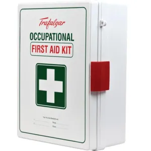 Trafalgar First Aid Kit National Workplace Wall Mount ABS Case