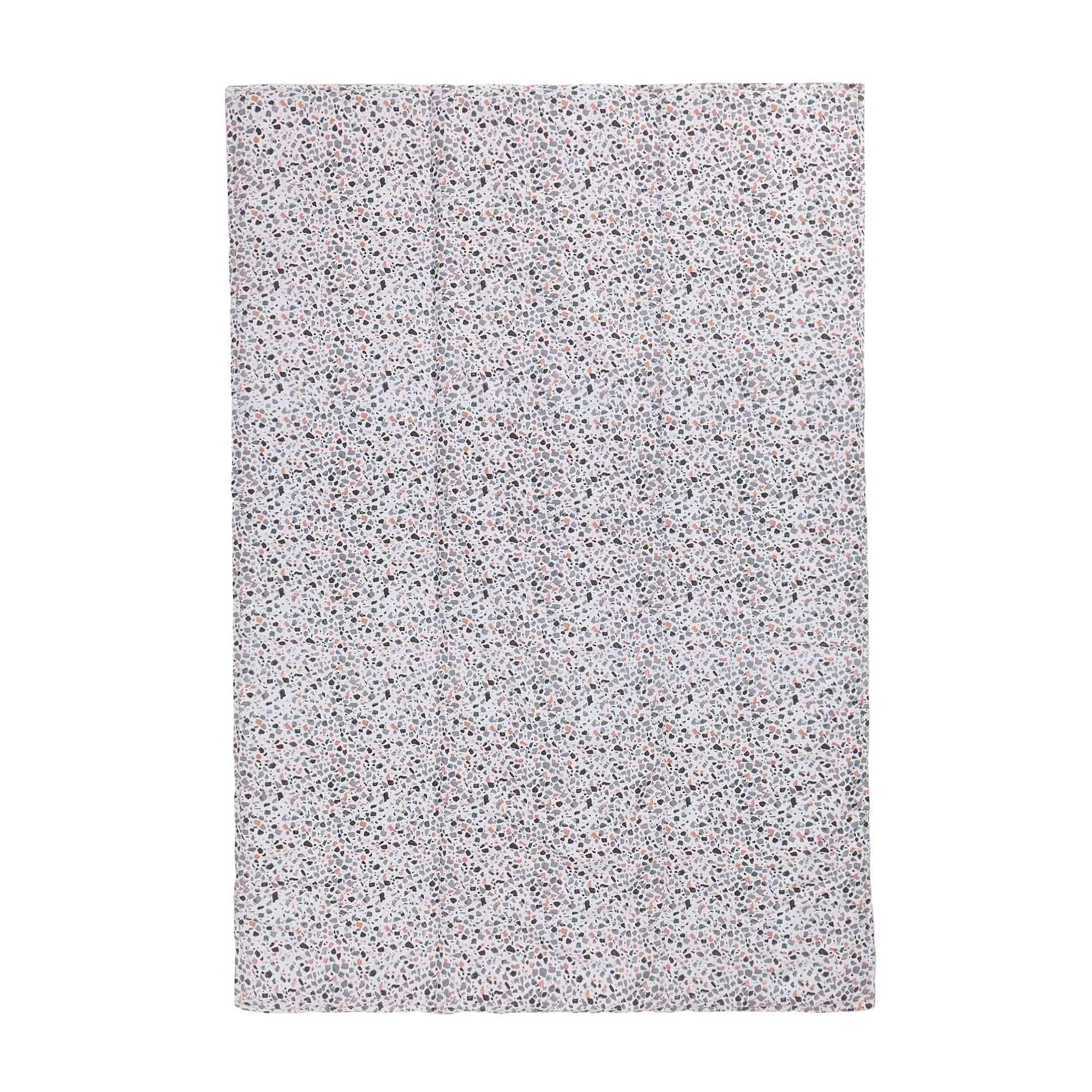 Visso Picnic Blanket [Green grey/Light papaya/Charcoal/Papaya]