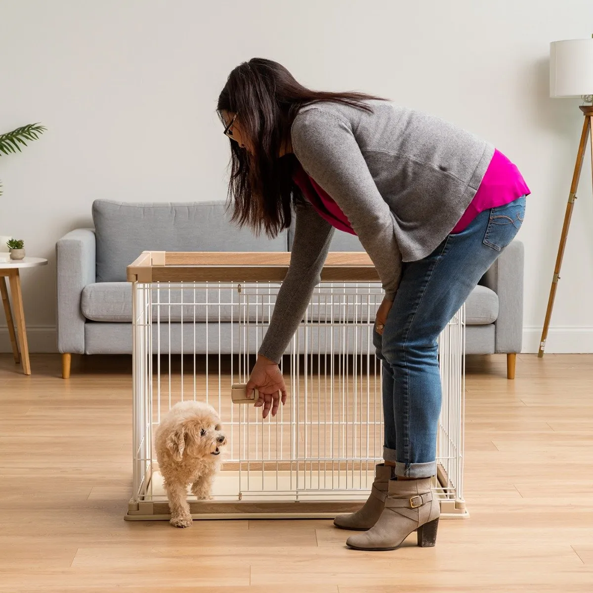 Wire Open Pet Pen - Medium
