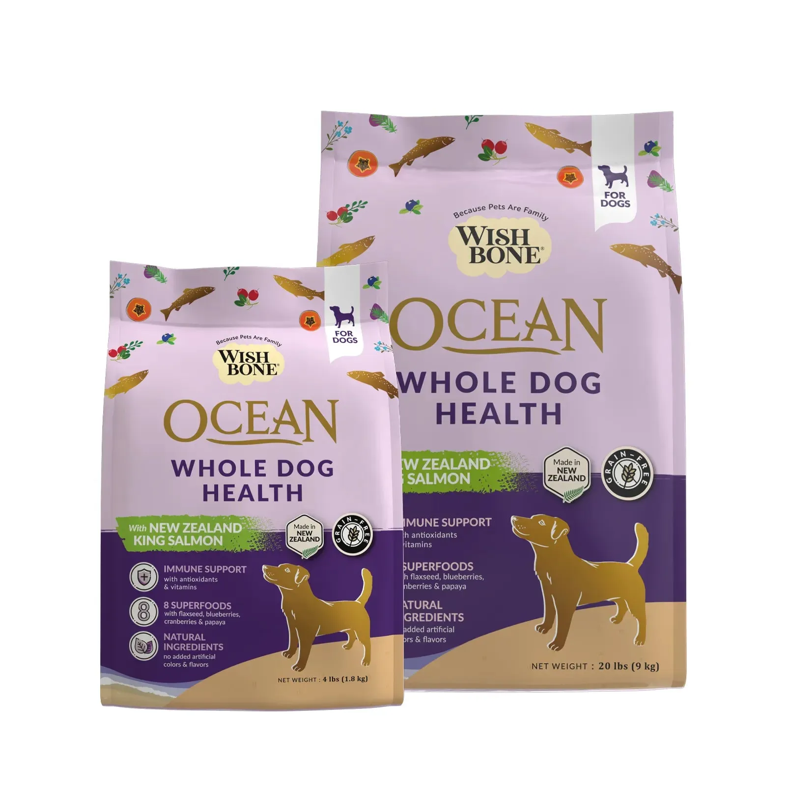 Wishbone - Ocean - New Zealand King Salmon Dry Dog Food